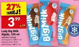 Twój Market Lody Big Milk 90 ml oferta