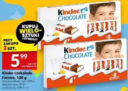 Twój Market Czekolada Kinder 100g Ferrero oferta