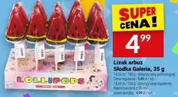 Twój Market Lizak arbuz 35g Słodka Galeria oferta