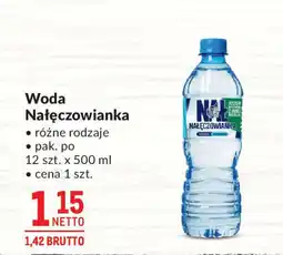 Makro Woda Nałęczowianka oferta