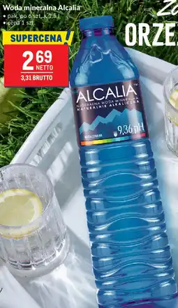 Makro Woda mineralna Alcalia oferta