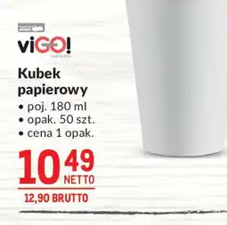 Kubek papierowy ViGO!