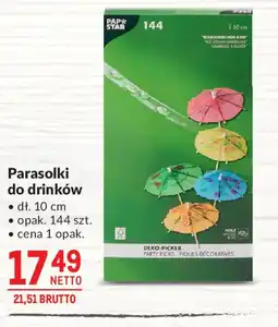Makro Parasolki do drinków oferta