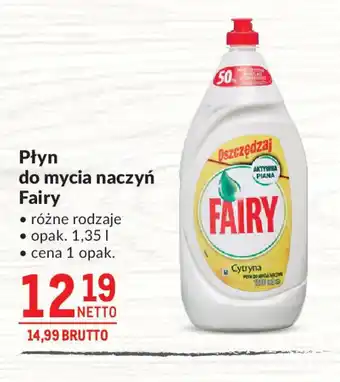 Makro Płyn do mycia naczyń Fairy oferta