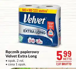 Makro Ręcznik papierowy Velvet Extra Long oferta