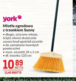 Makro Miotła ogrodowa z trzonkiem Sunny York oferta
