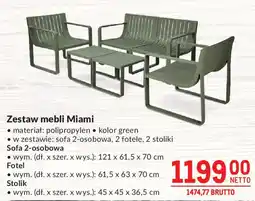 Makro Zestaw mebli Miami oferta