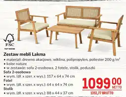 Makro Zestaw mebli Lakma oferta