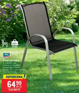 Makro Fotel tekstylny aro oferta