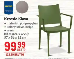 Makro Krzesło Kiava oferta