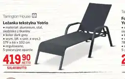Makro Leżanka tekstylna Yotrio oferta