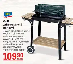 Makro Grill z drewnianymi półkami oferta