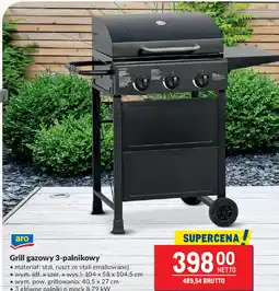 Makro Grill gazowy 3-palnikowy aro oferta