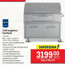 Makro Grill węglowy Fairfield oferta