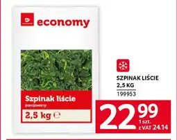 Selgros Szpinak liście oferta