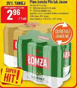 Polomarket Piwo Lomża Pils lub Jasne oferta