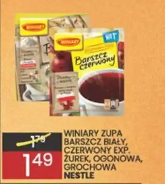 Wafelek Winiary Zupa barszcz biały, czerwony oferta