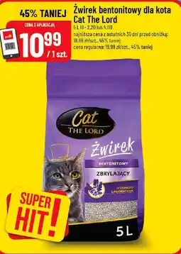 Polomarket Zwirek bentonitowy dla kota Cat The Lord oferta