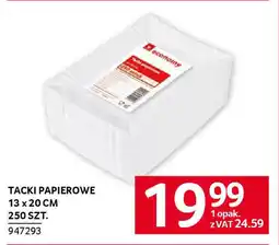 Selgros Tacki papierowe oferta