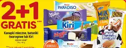 Polomarket Kanapki mleczne, batoniki twarogowe lub Kiri oferta