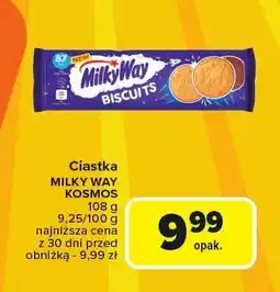Carrefour Market Ciastka Milky Way Kosmos oferta