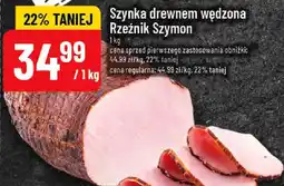 Polomarket Szynka drewnem wędzona Rzeźnik Szymon oferta