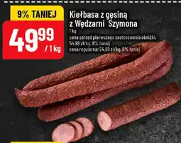 Polomarket Kiełbasa z gęsiną z Wędzarni Szymona oferta