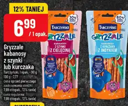 Polomarket Gryzzale kabanosy z szynki lub kurczaka oferta