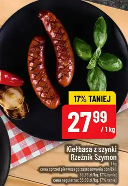 Polomarket Kiełbasa z szynki Rzeźnik Szymon oferta