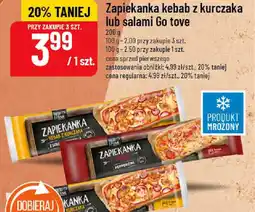 Polomarket Zapiekanka kebab z kurczaka lub salami Go tove oferta