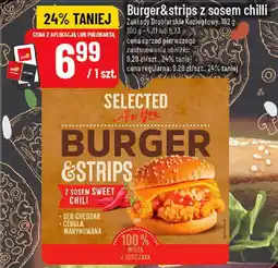 Polomarket Burger&strips z sosem chilli oferta