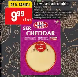 Polomarket Ser w plastrach cheddar Mlekovita oferta