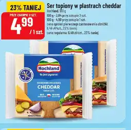 Polomarket Ser topiony w plastrach cheddar Hochland oferta