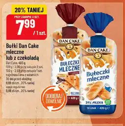 Polomarket Bułki Dan Cake mleczne lub z czekoladą oferta