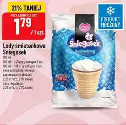Polomarket Lody śmietankowe Sniegusek oferta