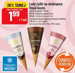 Polomarket Lody rożki na śmietance Royal Gusto oferta