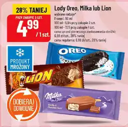 Polomarket Lody Oreo, Milka lub Lion oferta