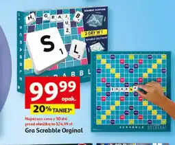 Auchan Gra Scrabble Orginal oferta