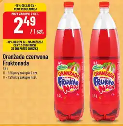 Polomarket Oranżada czerwona Fruktonada oferta
