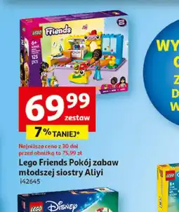 Auchan Lego Friends Pokój zabaw młodszej siostry Aliyi oferta