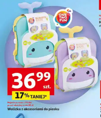 Auchan Walizka z akcesoriami do piasku oferta