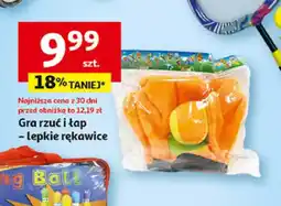 Auchan Gra rzuć i łaplepkie rękawice oferta