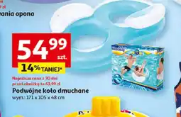 Auchan Podwójne koło dmuchane oferta