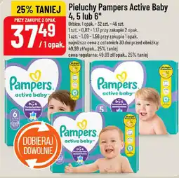 Polomarket Pieluchy Pampers Active Baby oferta