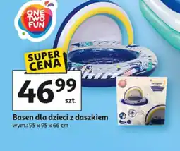 Auchan Basen dla dzieci z daszkiem oferta