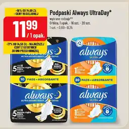 Podpaski Always Ultra Day