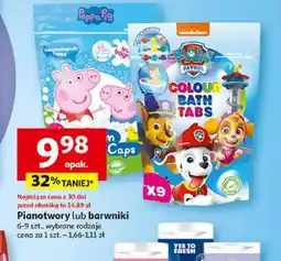 Auchan Pianotwory lub barwniki do kąpieli oferta
