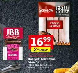 Auchan Kiełbaski bałkańskie Sokołów oferta