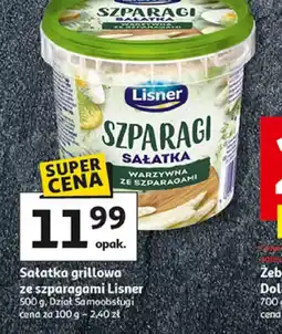 Auchan Sałatka grillowa ze szparagami Lisner oferta