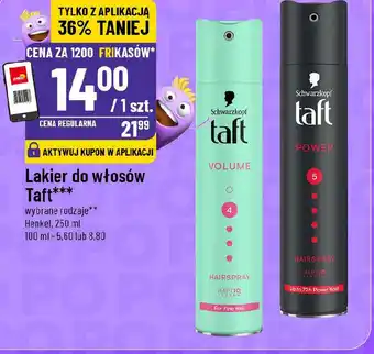 Polomarket Lakier do włosów Taft oferta